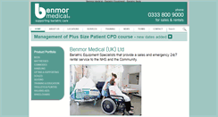 Desktop Screenshot of benmormedical.co.uk